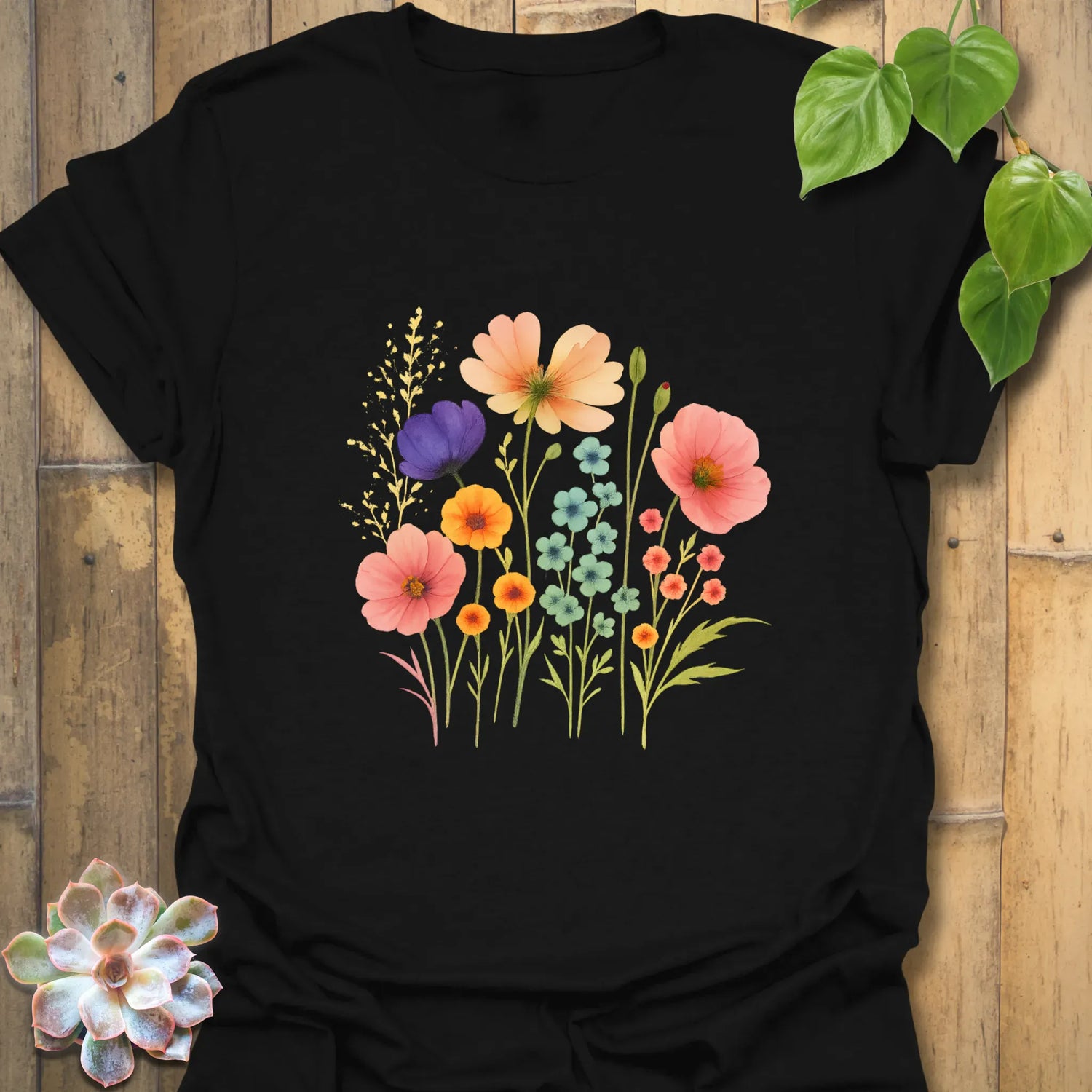 Beautiful Day T-shirt Black / S T-Shirt
