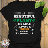 Beautiful Plants T-shirt Black / S T-Shirt