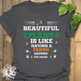Beautiful Plants T-shirt Charcoal / S T-Shirt