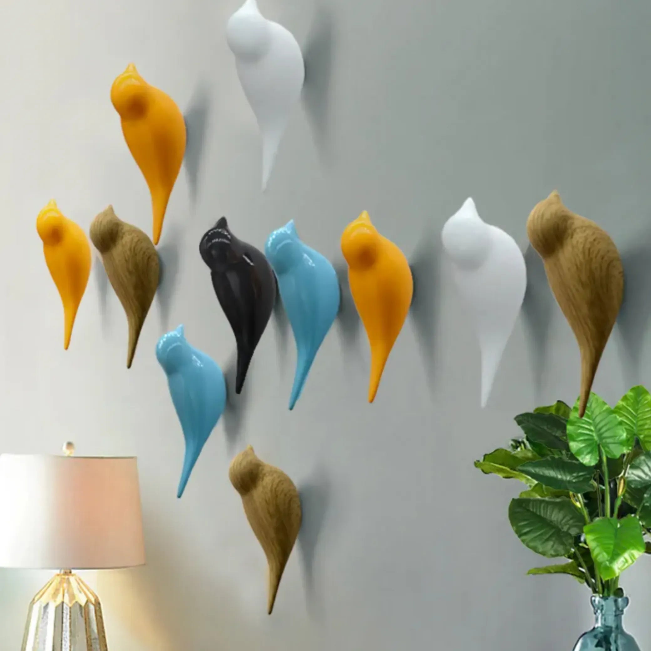 Bird Shaped Wall Hooks | Bird Wall Decor Home decor