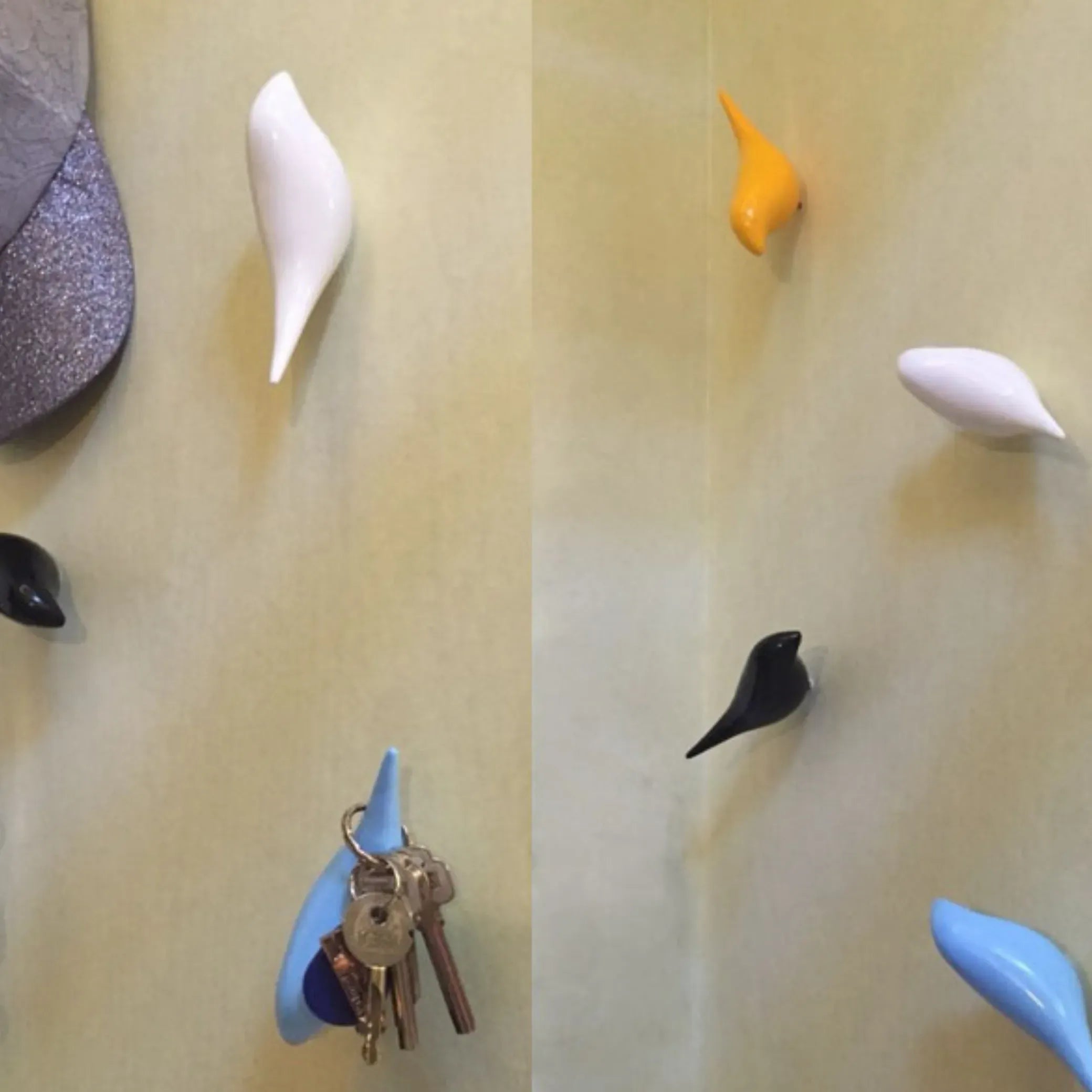 Bird Shaped Wall Hooks | Bird Wall Decor Home decor