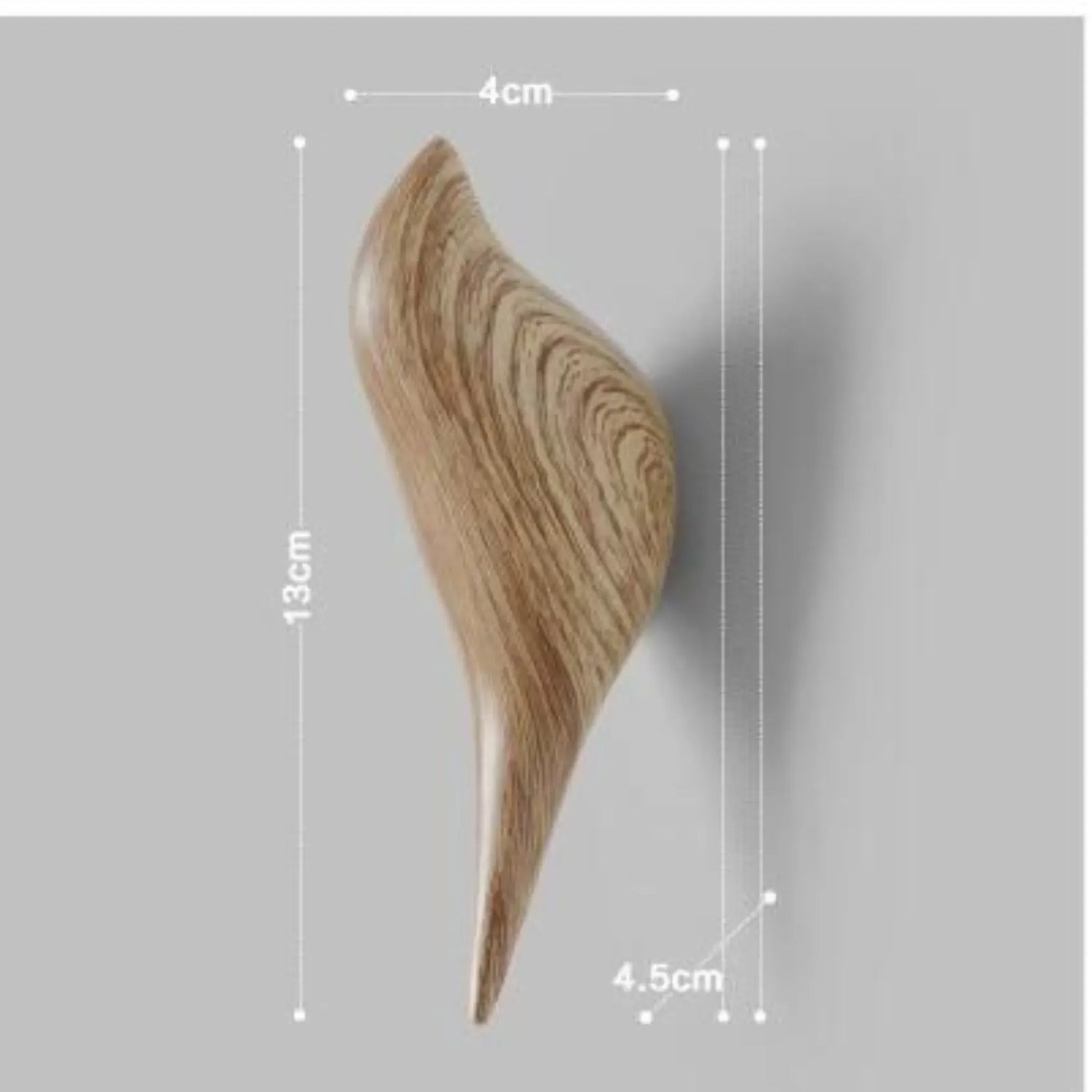Bird Shaped Wall Hooks | Bird Wall Decor wood color Home decor