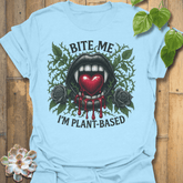 Bite Me T-shirt Light Blue / S T-Shirt