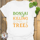 Bonsai The Art Of Killing Small Tree T-shirt White / S T-Shirt