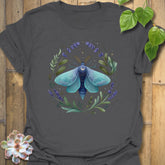 Botanic Moth T-shirt Charcoal / S T-Shirt