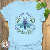 Botanic Moth T-shirt Light Blue / S T-Shirt