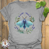 Botanic Moth T-shirt Sport Grey / S T-Shirt