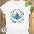 Botanic Moth T-shirt White / S T-Shirt