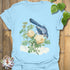 Botanical flight T-shirt Light Blue / S T-Shirt