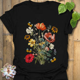 Butterfly Blooms T-shirt Black / S T-Shirt