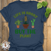 Buy The Plant T-shirt Heather Navy / S T-Shirt