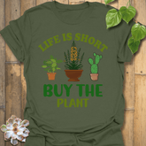Buy The Plant T-shirt Military Green / S T-Shirt