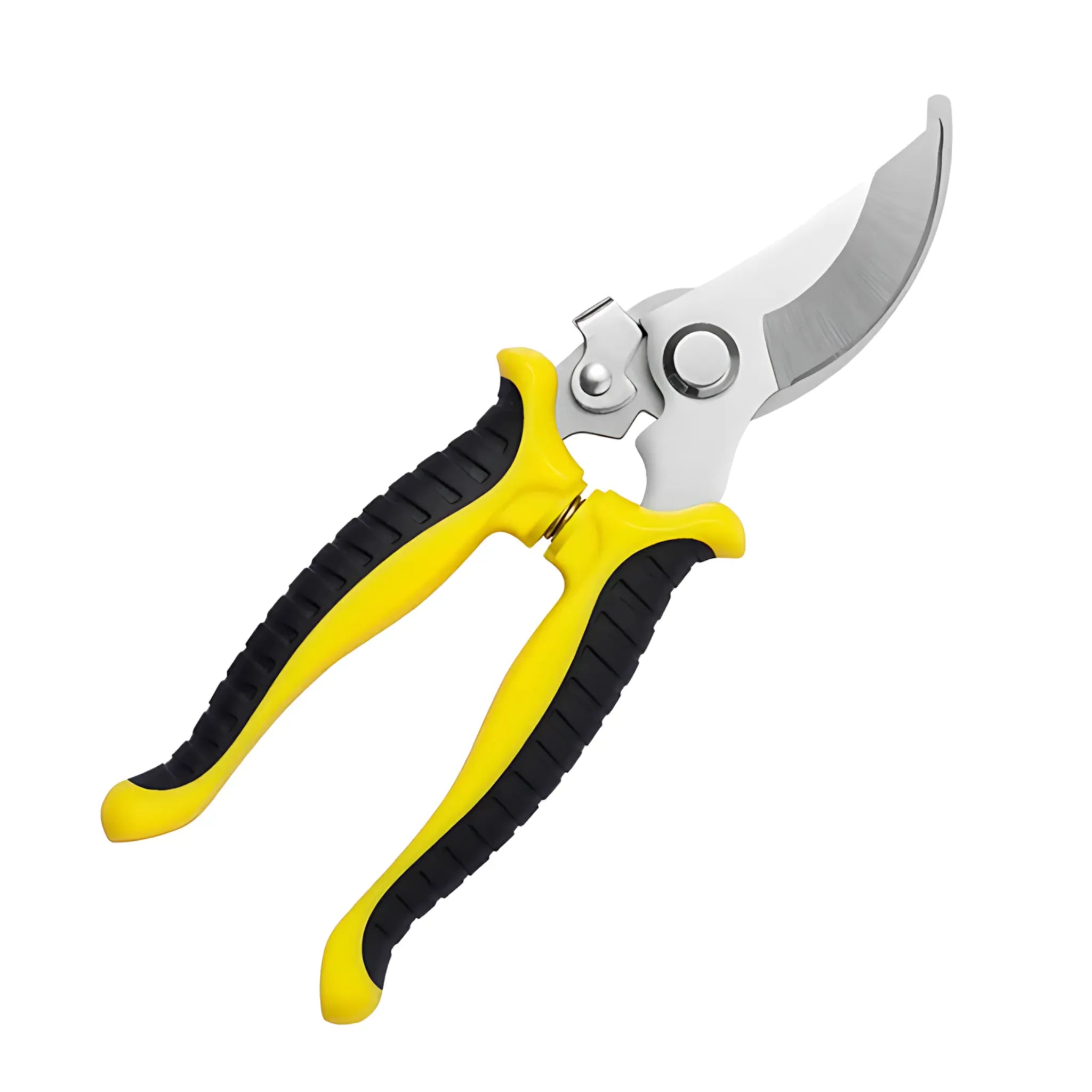 Bypass Pruning Shears - Sharp &amp; Durable Garden Tree Trimmers Yellow Pruning Shears