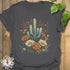 Cactus Blossom T-Shirt Charcoal / S T-Shirt