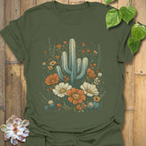 Cactus Blossom T-Shirt Military Green / S T-Shirt