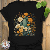 Cactus & Petals T-Shirt Black / S T-Shirt