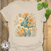 Cactus & Petals T-Shirt Natural / S T-Shirt