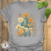 Cactus & Petals T-Shirt Sport Grey / S T-Shirt