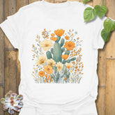 Cactus & Petals T-Shirt White / S T-Shirt