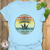 Cannabis – 100% Natural Herbal Remedy T-shirt Light Blue / S T-Shirt
