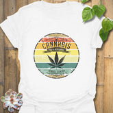 Cannabis – 100% Natural Herbal Remedy T-shirt White / S T-Shirt
