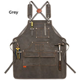 Canvas Heavy Duty Work Apron A-Grey Apron