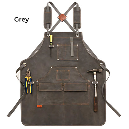 Canvas Heavy Duty Work Apron A-Grey Apron
