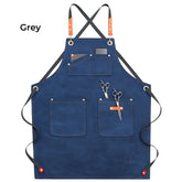 Canvas Heavy Duty Work Apron B-Grey Apron