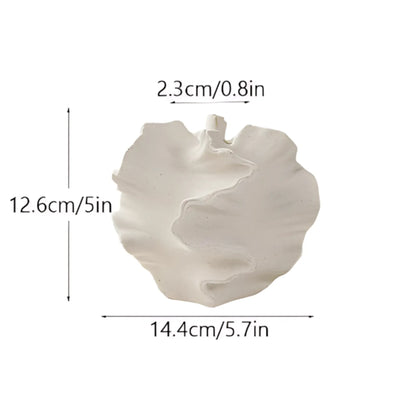 Ceramic Coral Vase Beige Small Flower Vase