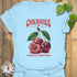 Cherries Tropical Sweetness T-Shirt Light Blue / S T-Shirt
