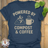 Compost & Coffee T-Shirt Heather Navy / S T-Shirt