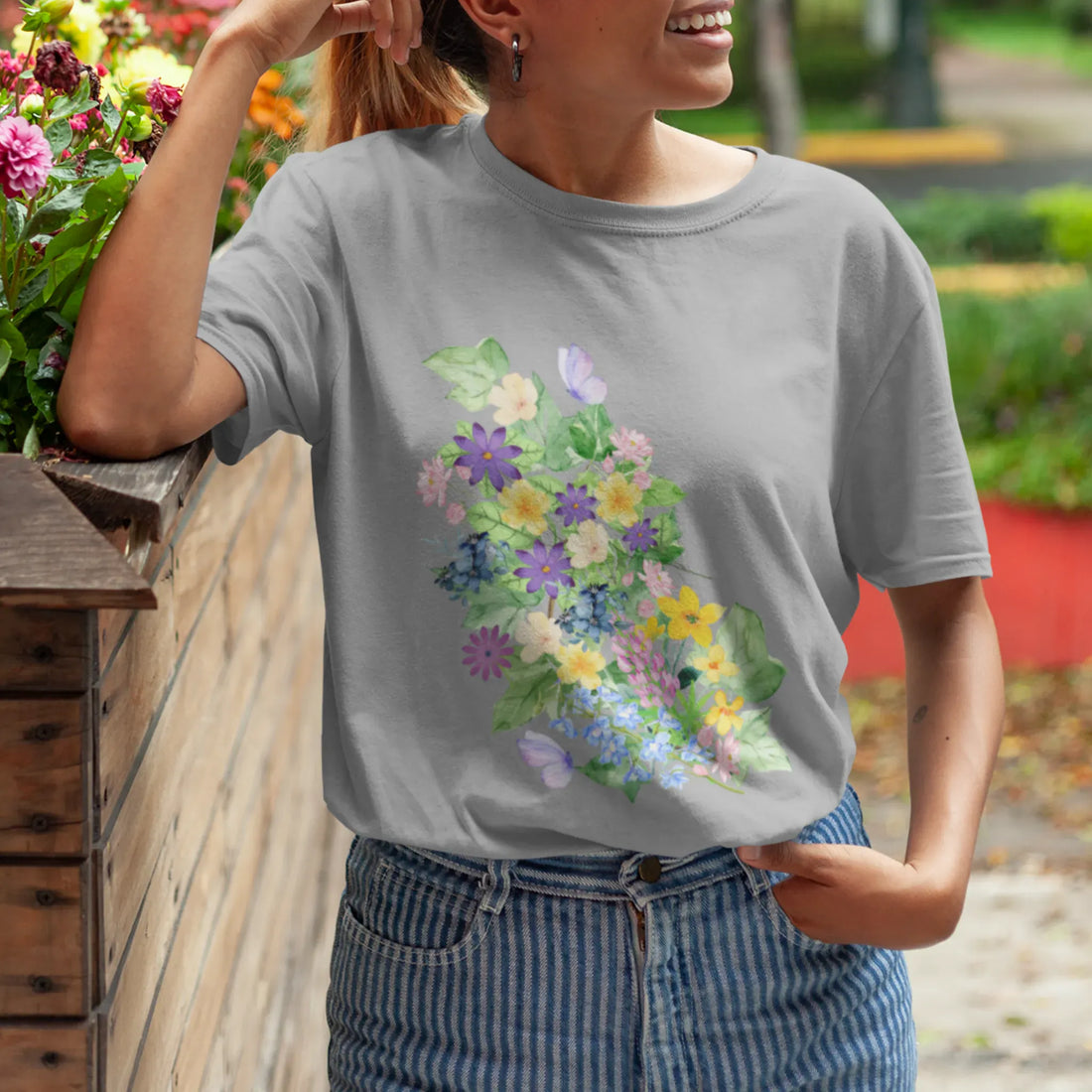 Cottagecore T-shirt Sport Grey / S T-Shirt