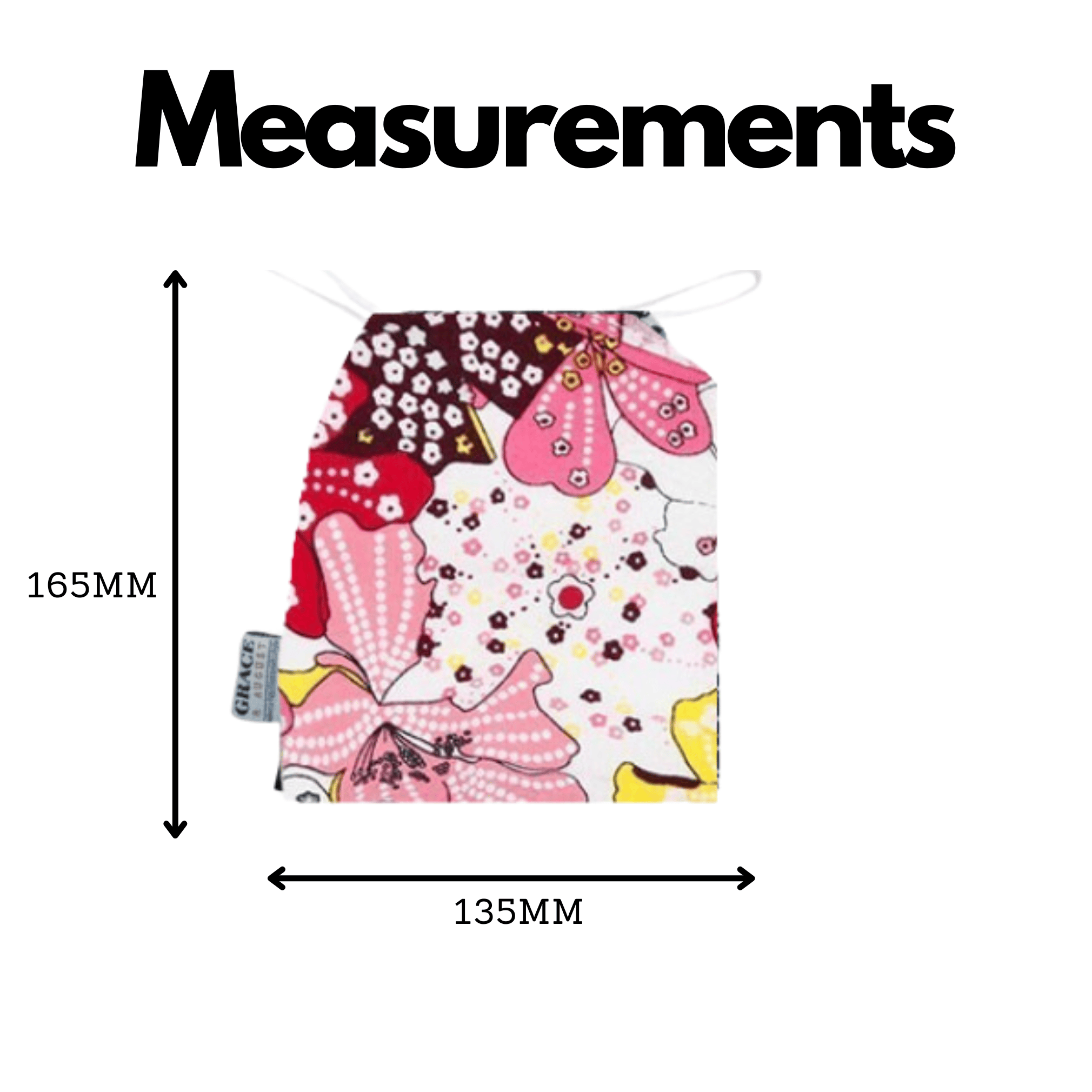 Cotton blend Drawstring Storage Bag - Perfect for Everyday Use- Pink Exotic Flower Face masks