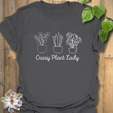 Crazy Plant Lady T-Shirt Charcoal / S T-Shirt