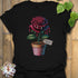 Crimson Bloom T-shirt Black / S T-Shirt