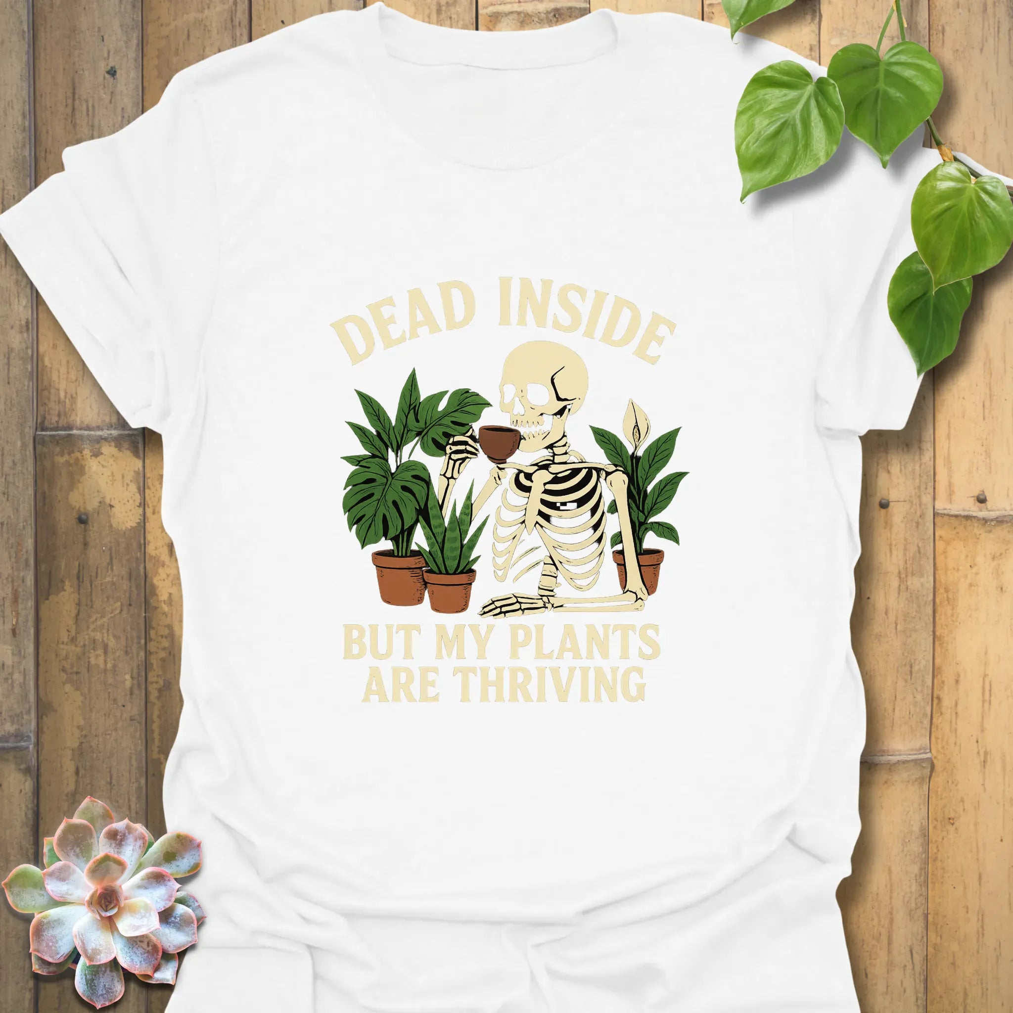 Dead Inside T-shirt White / S T-Shirt