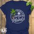 Distracted By Plants T-shirt Navy / S T-Shirt