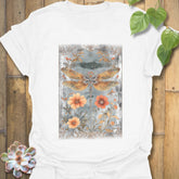 Dragonfly Garden T-Shirt White / S T-Shirt