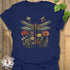 Dragonfly & Wildflower T-Shirt Navy / S T-Shirt