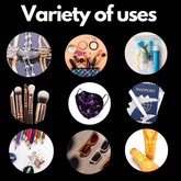 Drawstring Burlap Storage Bag - Perfect for Everyday Use - Copper Brown Face masks