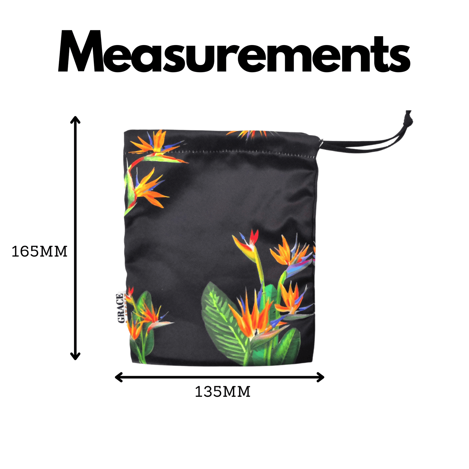 Drawstring Storage Bag - Perfect for Everyday Use- Birds Of Paradise Face masks