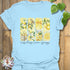 Easy Peazy Lemon Squeezy  T-shirt Light Blue / S T-Shirt
