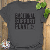 Emotional Support Plant T-Shirt Charcoal / S T-Shirt
