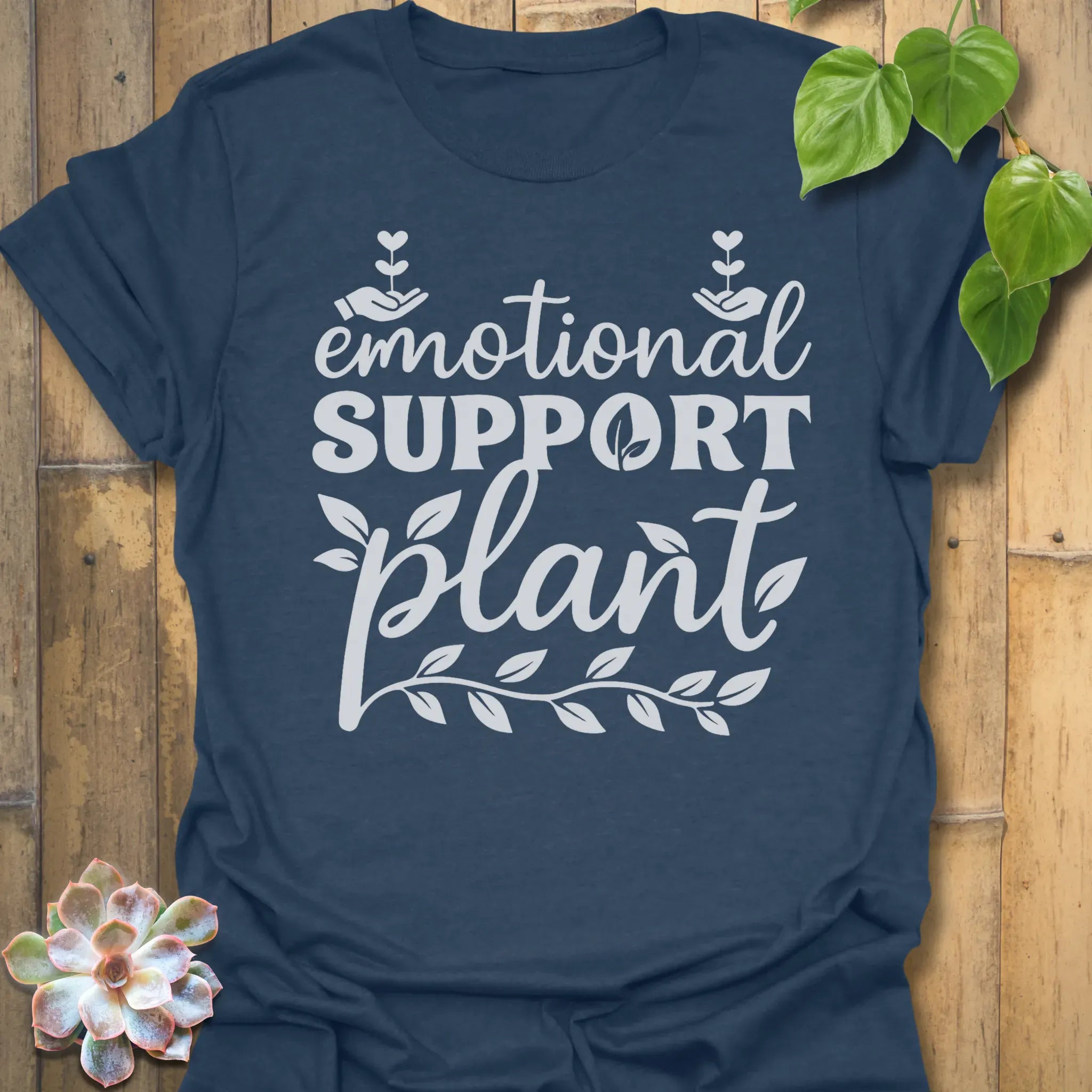Emotional Support T-Shirt Heather Navy / S T-Shirt