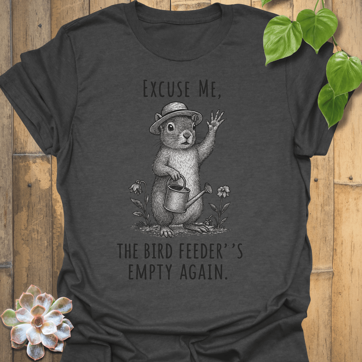 Excuse Me T-shirt Dark Heather / S T-Shirt