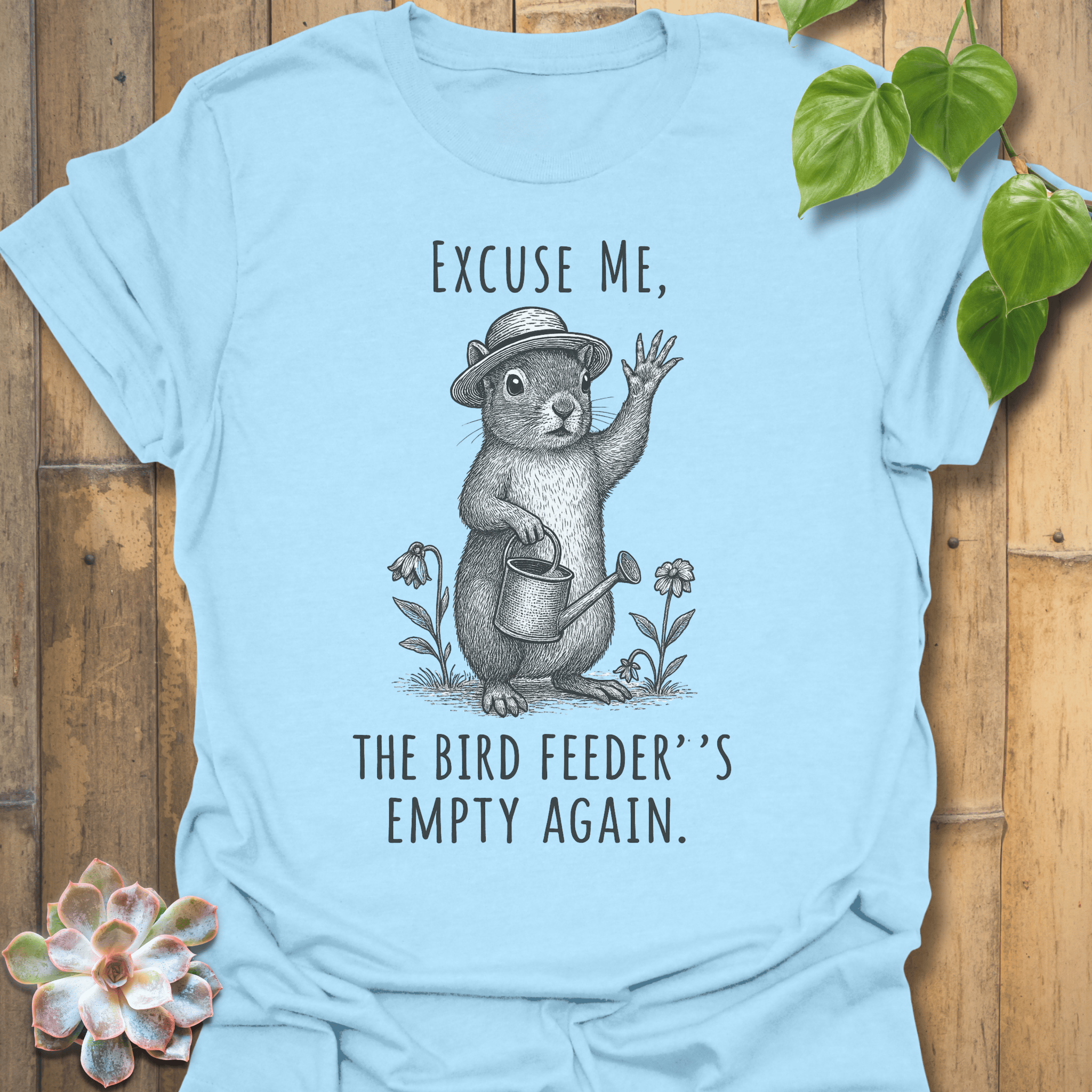 Excuse Me T-shirt Light Blue / S T-Shirt