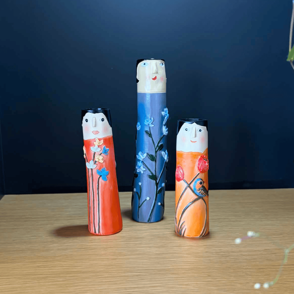 Face Bud Vase Set (Set of 3) – Clearance