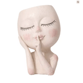 Face Flower Pot Head Planter – Clearance (One Only) Pot Plant Holder