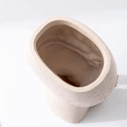 Face Flower Pot Head Planter – Clearance (One Only) Pot Plant Holder