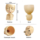 Face Planter Pot Pot Plant Holder